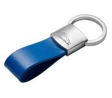 Брелок Jaguar Leather Loop Keyring Blue